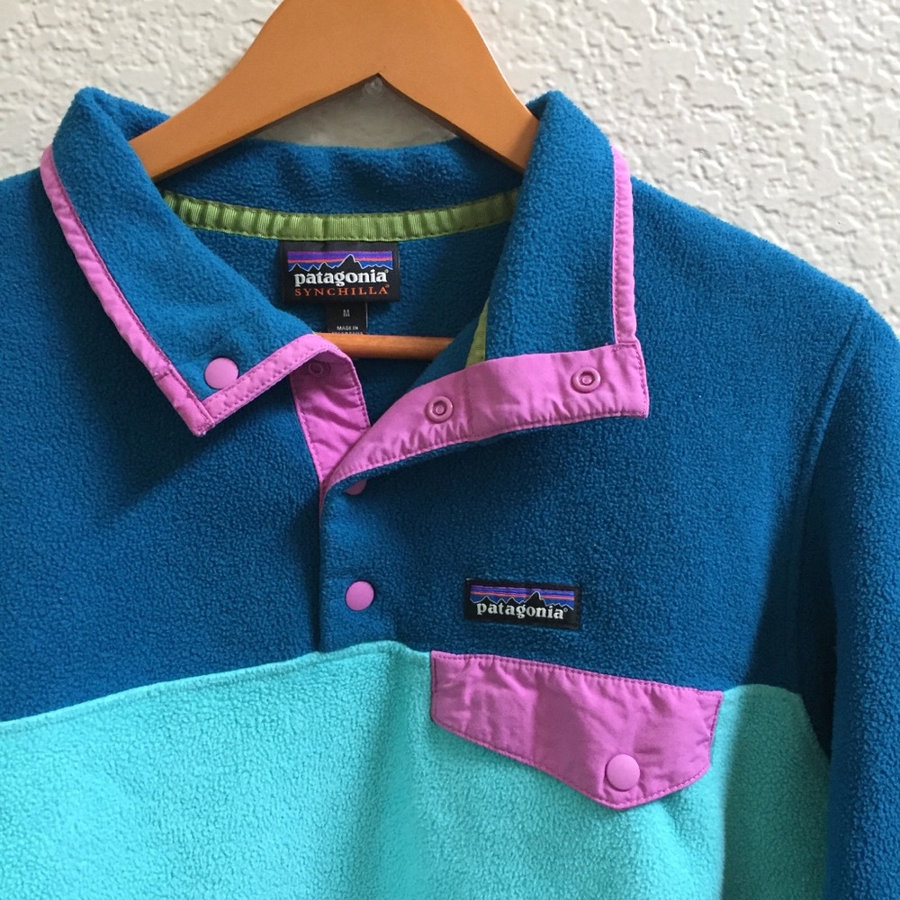 Patagonia Synchilla fleece pullover sweater